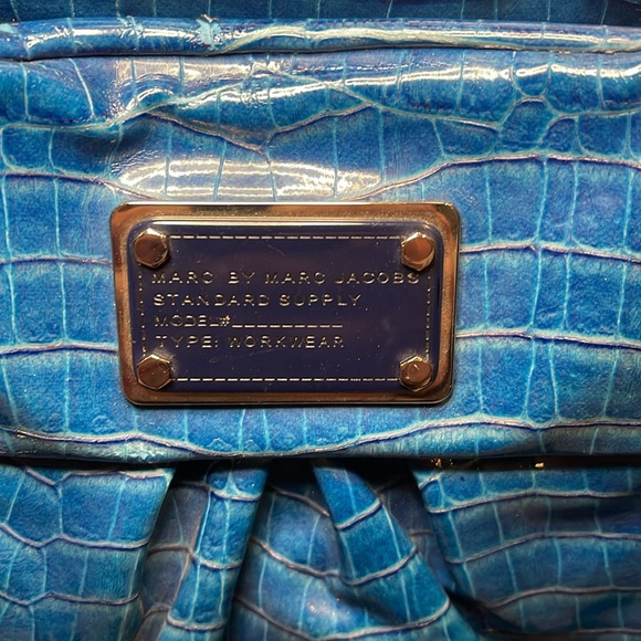 Marc Jacobs Blue Satchel - Gorgeous!!! - Picture 2 of 7